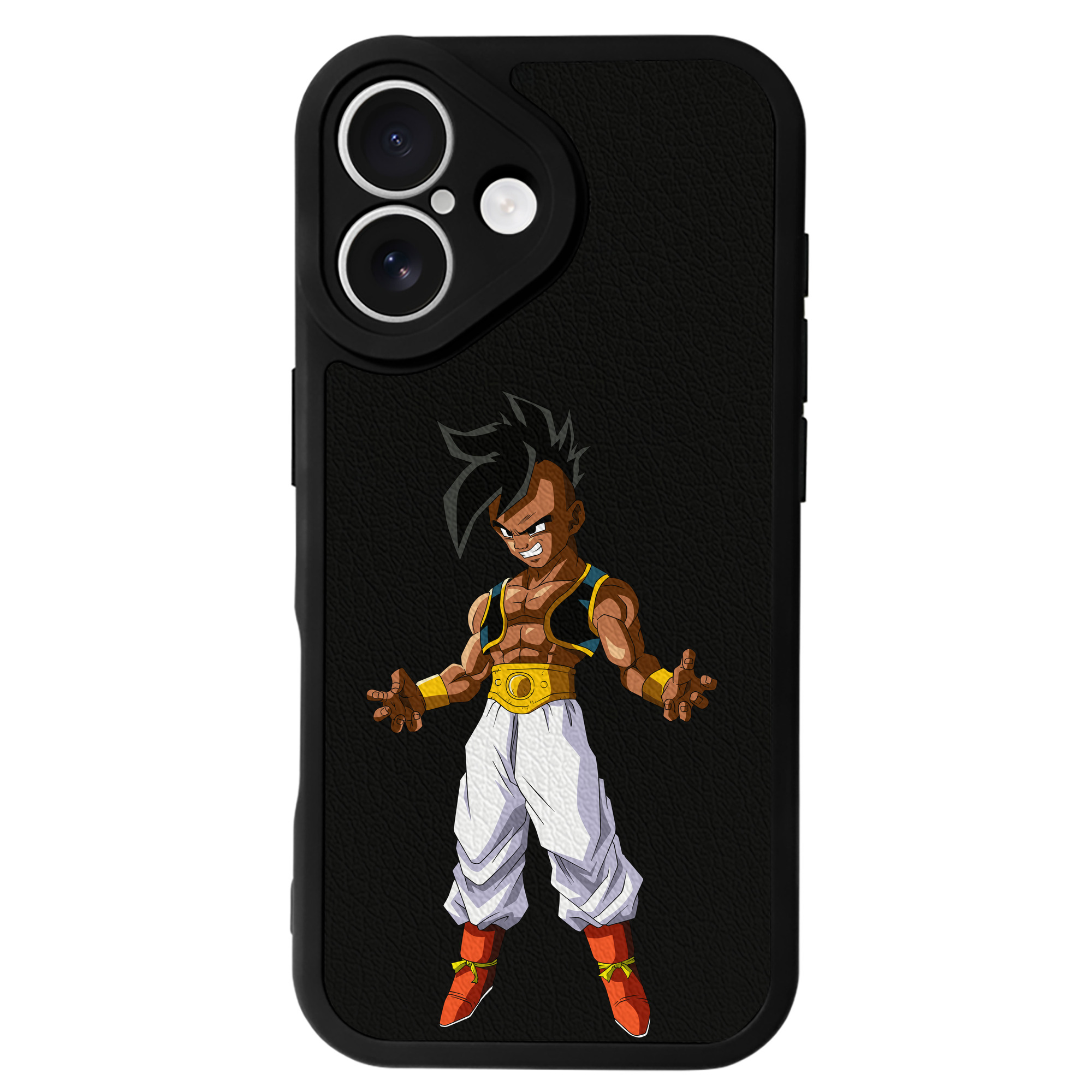 （画像用） ドラゴンボール DRAGON BALL 【iPhone 16シリーズ対応】シリコンスマホケース（レザー調） 材質：シリコン
